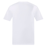 Back view of the Canterbury Uglies Logo T-shirt, a plain white cotton blend by Canterbury, shown against a white background.