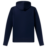 The Canterbury Uglies Logo Hoodie by Canterbury is shown from the back in plain navy blue, with long sleeves and no visible logos or designs.