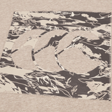 The Canterbury FORCE HOODIE features a beige and brown camouflage rectangular patch with three overlapping stylized "C" shapes on a light beige fabric background.