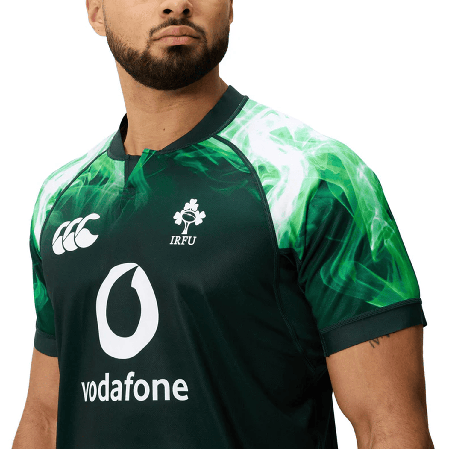Limited Edition Ireland Chicago Pro Pre-Game Jersey by Canterbury / World Rugby Shop 2XL / Dark Green