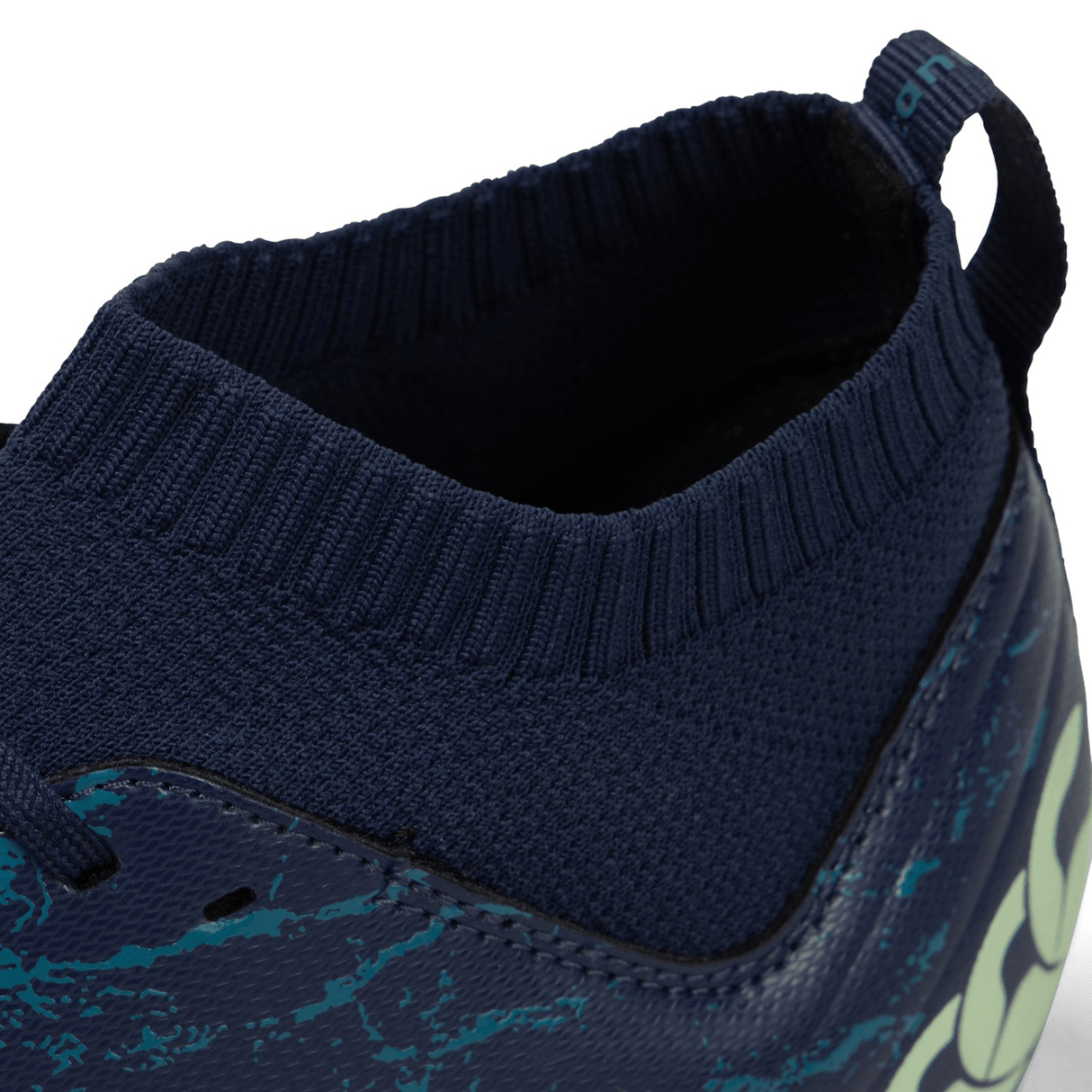 A pair of Canterbury Stampede Pro SG - Medieval Blue/Blue Sapphire with excellent traction.