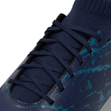A pair of Canterbury Stampede Pro SG - Medieval Blue/Blue Sapphire rugby boots.