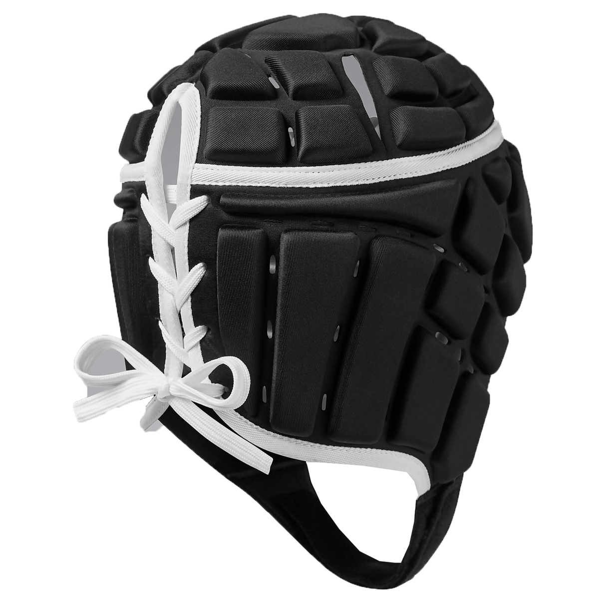 A close up of a Canterbury Core Headguard on a white background.