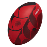 Red and black Canterbury Thrillseeker Play Rugby Ball with Canterbury branding on a white background.