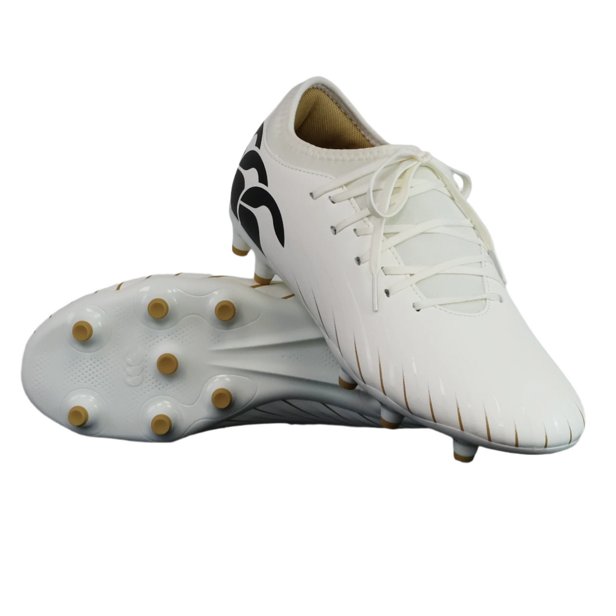 Canterbury Speed Falcon Team FG Cleat- White | World Rugby Shop