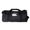 A Canterbury Packaway Duffle Bag with double handles and a shoulder strap, perfect for transporting workout essentials, featuring a white Canterbury logo on the front.