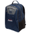 The EMB Canterbury USA Para Powerlifting Medium Backpack features a navy blue design, front zip pockets, mesh side pocket, water-repellent material, padded laptop pocket, and "USA Para Powerlifting" logo on the front.