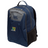 Navy blue Takoma Touch Rugby Medium Backpack by Canterbury with a grey zippered front pocket, a side mesh pocket, and a Takoma TRFC logo patch.