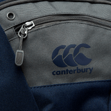 A close up of a Canterbury Medium Backpack with the Canterbury logo on it.