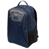 A Canterbury Medium Backpack that is blue and grey.