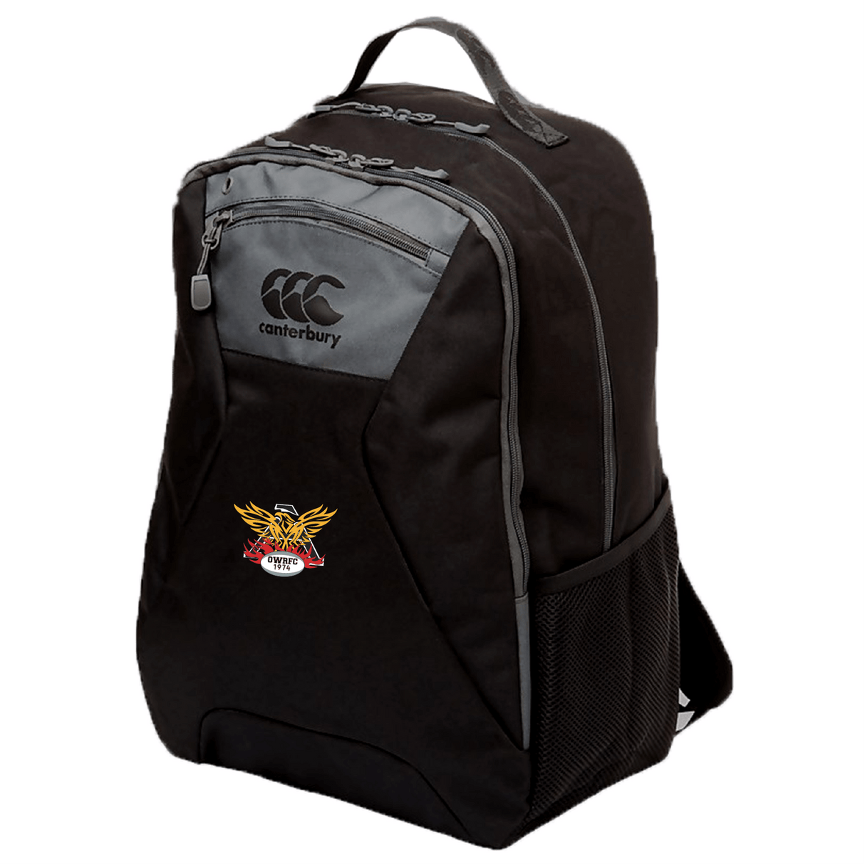 Atlanta Old White Rugby Medium Backpack by Canterbury