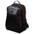 A Canterbury black and grey backpack with a logo on it.