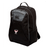 The Superior Rugby Club Medium Backpack by EMB Canterbury is black, with a front zipper pocket, side mesh pocket, padded laptop pocket, and a "Superior Rugby" logo patch on the front.