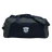 The EMB Canterbury Milwaukee Barbarians Rugby Holdall Duffle Bag features a dark blue and gray water-repellent design, shoulder straps, and the rugby club logo on the front.