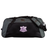 Black and grey Western Carolina University Holdall Duffle Bag by Canterbury featuring a Western Carolina Rugby logo and shoulder strap.