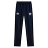 The Milwaukee Barbarians Rugby Stretch Tapered Pant by EMB Canterbury features an elastic waistband, Canterbury logo left, sports club crest right—perfect men’s training pants for any workout.
