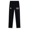 The EMB Canterbury East Stroudsburg University Stretch Tapered Pant features an elastic waistband, Canterbury logo on the left, "ESU Rugby" on the right thigh, and a quick-dry finish for men's peak performance.