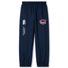 The EMB Canterbury Nebraska Rugby Referee Society Cuffed Hem Stadium Pant features a Nebraska logo on the right hip, Canterbury branding on the left leg, and elastic cuffs and waistband—ideal stadium pants for rugby fans.