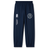 The EMB Canterbury Saint Anselm College Club Rugby Cuffed Hem Stadium Pant features an elastic waistband, cuffed hems, and white logos/text on navy blue, inspired by classic Canterbury rugby pants for style and comfort.