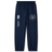 The New Saint Andrews College Cuffed Hem Stadium Pant by EMB Canterbury features navy blue fabric with elastic cuffs, premium comfort, and classic Canterbury stadium pants styling. These men’s pants are adorned on the front with white “Canterbury of New Zealand” and “New Saint Andrews RFC” logos.