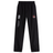 The EMB Canterbury Southern Pines Youth Rugby Cuffed Hem Stadium Pant features an elastic waistband, cuffed hem, and boasts two logos: "Canterbury of New Zealand" and a red/black shield emblem. These versatile track pants suit both casual wear and athletic pursuits.