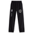 Black ICRON Cuffed Hem Stadium Pant by Canterbury with an elastic waistband and cuffed hems, featuring a logo on the right thigh and an “ICRON” crest on the left.