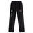 The Santa Rosa Youth Rugby Cuffed Hem Stadium Pant by Canterbury, from EMB Canterbury, features black rugby pants with an elastic waist and cuffs for comfort and athletic style. The left leg displays the signature Canterbury logo while the right leg is adorned with a “Santa Rosa Youth Rugby” emblem featuring a rose, making these men’s cuffed hem pants ideal for training or casual wear.
