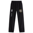 The Winchester Cannons Cuffed Hem Stadium Pant by EMB Canterbury offers athletic comfort and style with an elastic waist and cuffs, plus a logo and yellow-accented crest on the right thigh—ideal stadium pants.
