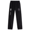 The Cypress Warriors Men's Rugby Cuffed Hem Stadium Pant by EMB Canterbury features an elastic waistband, white "Canterbury of New Zealand" logo, team emblem, and comfortable cuffed hem—perfect stadium pants for active men.