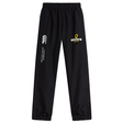 The Chicago Riot Cuffed Hem Stadium Pant by EMB Canterbury features an elastic waistband, the Canterbury logo, and the Scholes Holt Football Club crest on the front—ideal for rugby fans.