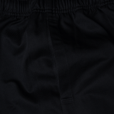 A close up view of the pocket in the Canterbury Professional Cotton Shorts.