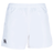 The Canterbury Professional Polyester Short by Canterbury features a sleek design with an elastic waistband and a small logo on the lower left side. Ideal for athletes, these white shorts offer comfort and style.
.