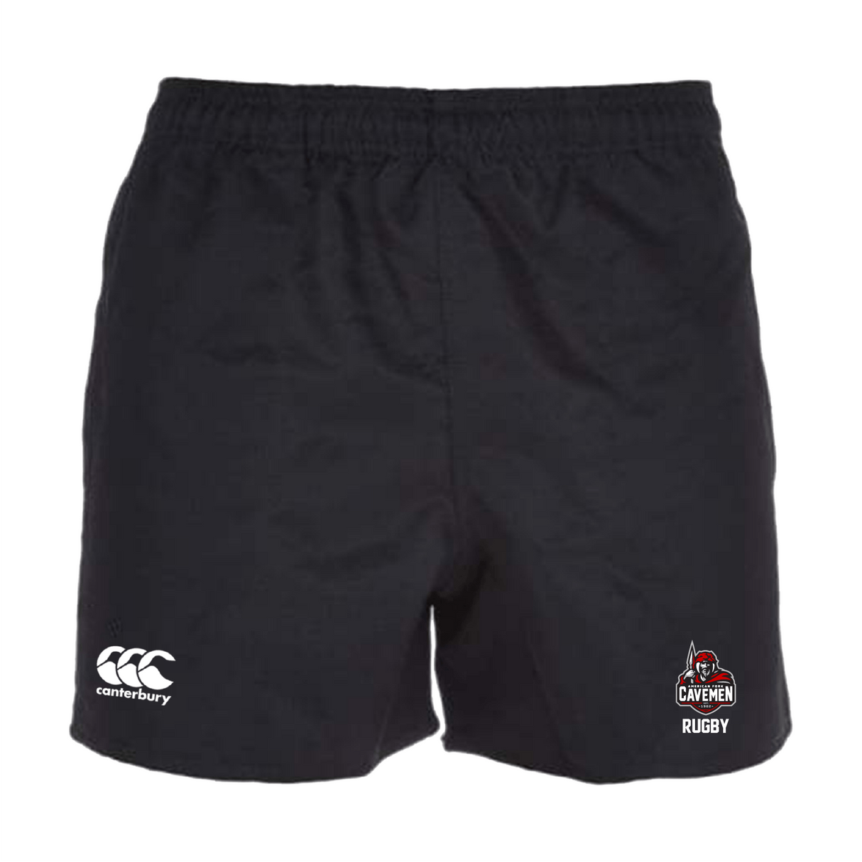 American Fork Cavemen Professional Polyester Rugby Short by Canterbury