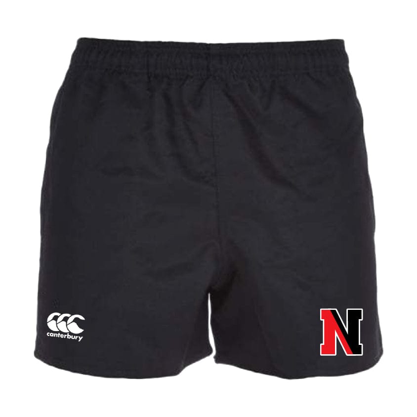 Northeastern University Rowing Professional Polyester Rugby Short by Canterbury