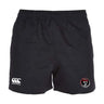 The Snoqualmie Valley Wildcats Player's Drill Short by EMB Canterbury has a logo on the left and a "Wincanton" badge on the right, made from recycled fabric for eco-friendliness.