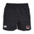 The Southern Pines Youth Rugby Shorts by EMB Canterbury are made from durable polyester and have an elastic waistband. They display the Canterbury logo on the left leg and a "SP" shield emblem on the right.