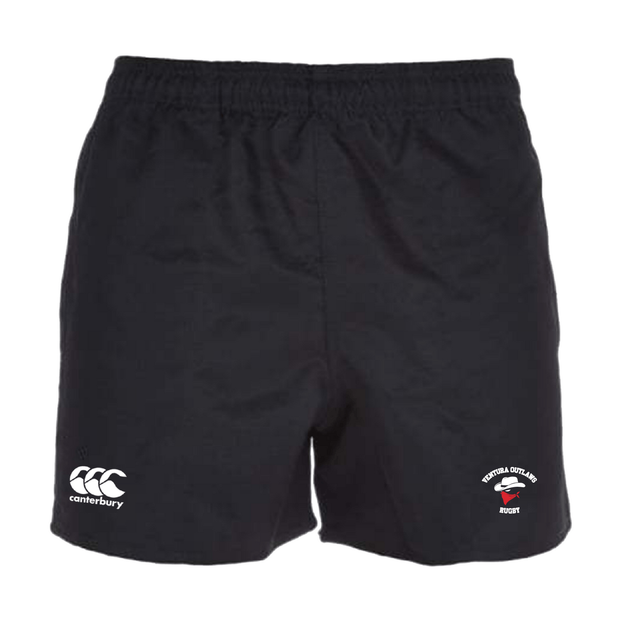 Ventura Outlaws Rugby Professional Polyester Rugby Short by Canterbury