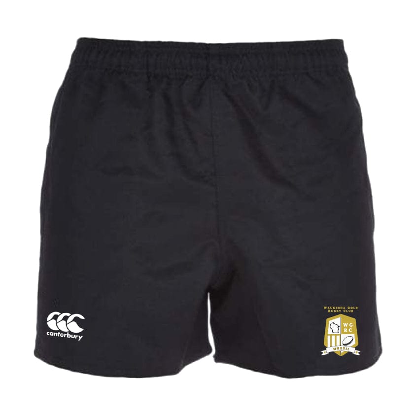 Waukesha Gold Rugby Professional Polyester Rugby Short by Canterbury