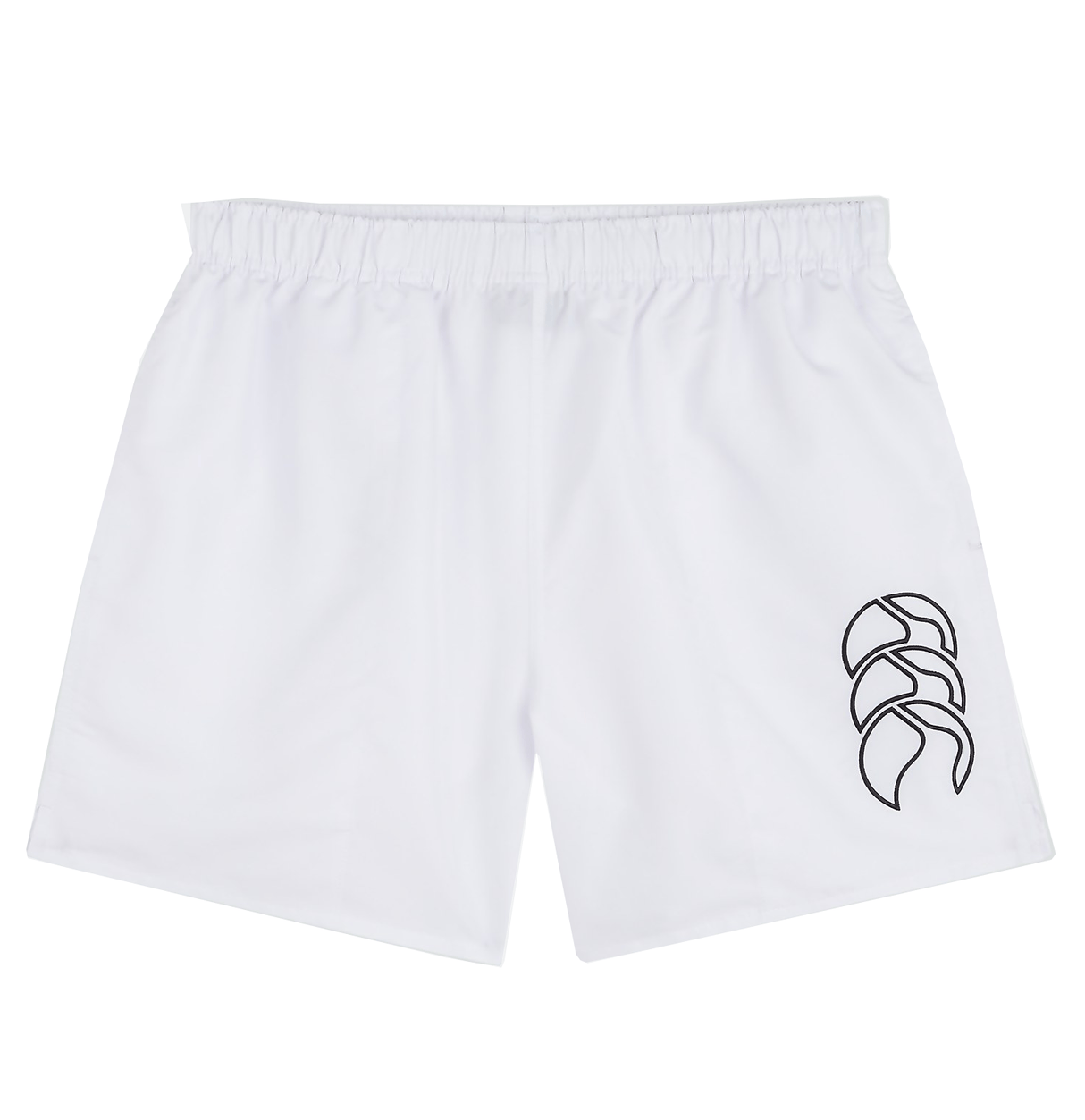 An elasticated waistband Canterbury Tactic Short with a logo on it.
