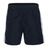 The Canterbury Panelled Tactic Short by Canterbury features durable navy blue polyester taslon fabric, white side panels, and an elastic waistband, offering maximum comfort and moisture-wicking performance.