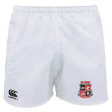 Stay comfortable on and off the field with the Rye High School 10 Year Advantage Rugby Shorts by EMB Canterbury, featuring moisture-wicking technology, the iconic Canterbury logo, and a special Rye Rugby 30th Anniversary crest.