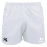 The University of Chicago Player's Drill Shorts by EMB Canterbury boast a sleek design with a black logo and white "Rugby" logo. Made from recycled fabric, they represent sustainable sportswear, fusing performance with eco-friendliness.