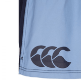 A close up of the side of a Canterbury Classics Harlequin Cotton Short by Canterbury.
