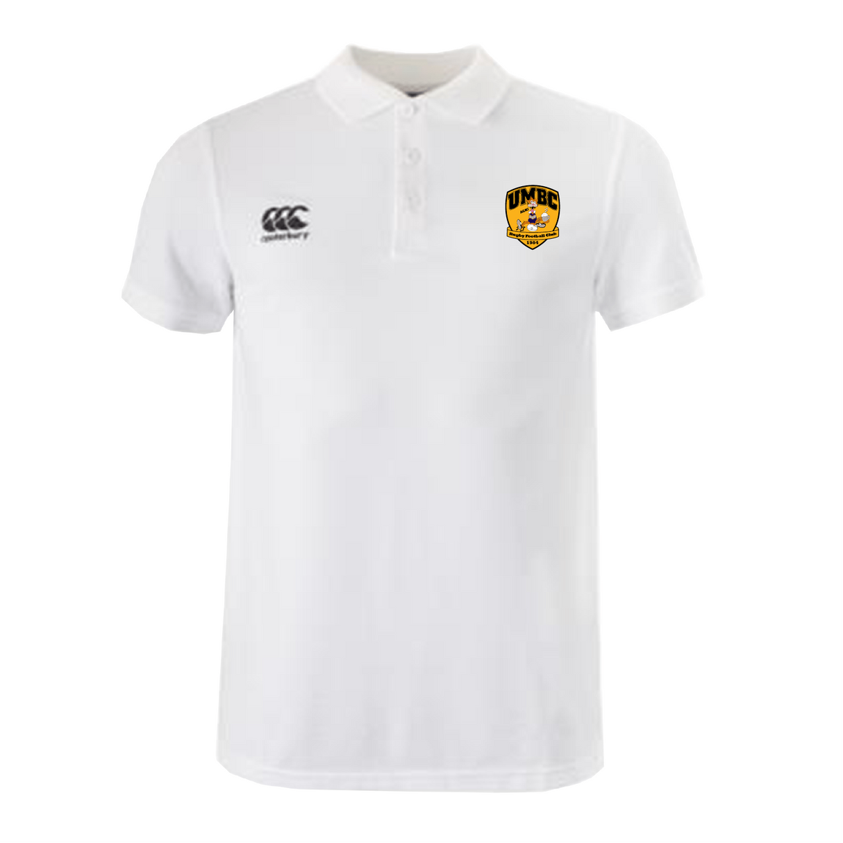 University of Maryland Baltimore County Rugby Waimak Polo by Canterbury