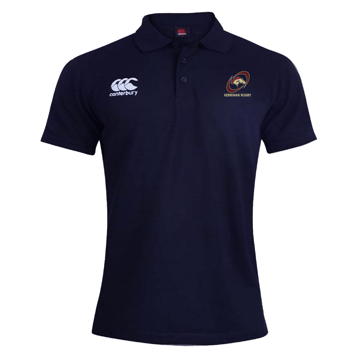 Herriman High School Rugby Waimak Polo by Canterbury