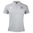 Grey Western Carolina University Waimak Polo by Canterbury with a three-button placket and a purple Western Carolina Rugby emblem on the chest.
