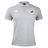 Introducing the Society of Iowa Rugby Referees Waimak Polo by EMB Canterbury—a light gray short-sleeve men’s rugby shirt featuring the Canterbury logo on the right chest and a floral badge on the left, this polo blends classic style with sport-inspired detailing.