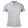 Introducing the New Saint Andrews College Waimak Polo by EMB Canterbury: a light grey men’s short-sleeve rugby polo featuring two chest logos—the signature Canterbury logo on the right and a circular New Saint Andrews College emblem on the left. This classic polo blends comfort, timeless Canterbury style, and college heritage, making it ideal for casual wear or showing your support for the team.