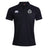 Missoula All-Maggots Waimak Polo by EMB Canterbury—black short-sleeve rugby polo shirt featuring a white Canterbury logo on the left chest and a circular emblem on the right chest, displayed on a plain background.