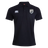 The South Orange County Raptors Waimak Polo by EMB Canterbury is a black short-sleeve rugby polo featuring a classic collar, the EMB Canterbury logo on the right chest, and a shield-shaped bird emblem on the left chest—an ideal men’s rugby polo for both style and sport.